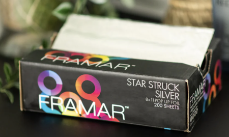 Framar 8x11 Star Struck Silver Pop Up- 200 Sheets pre-cut - pre-folded foil